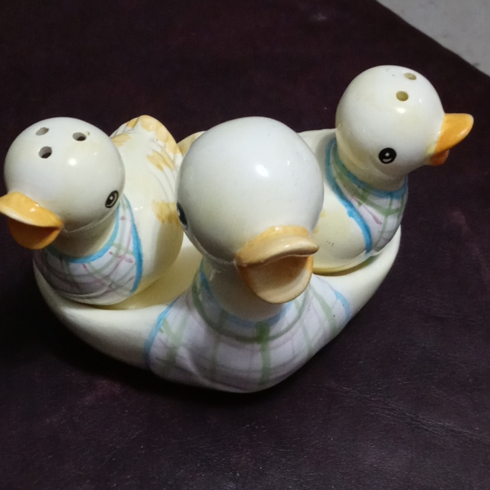 Vintage salt and pepper shakers